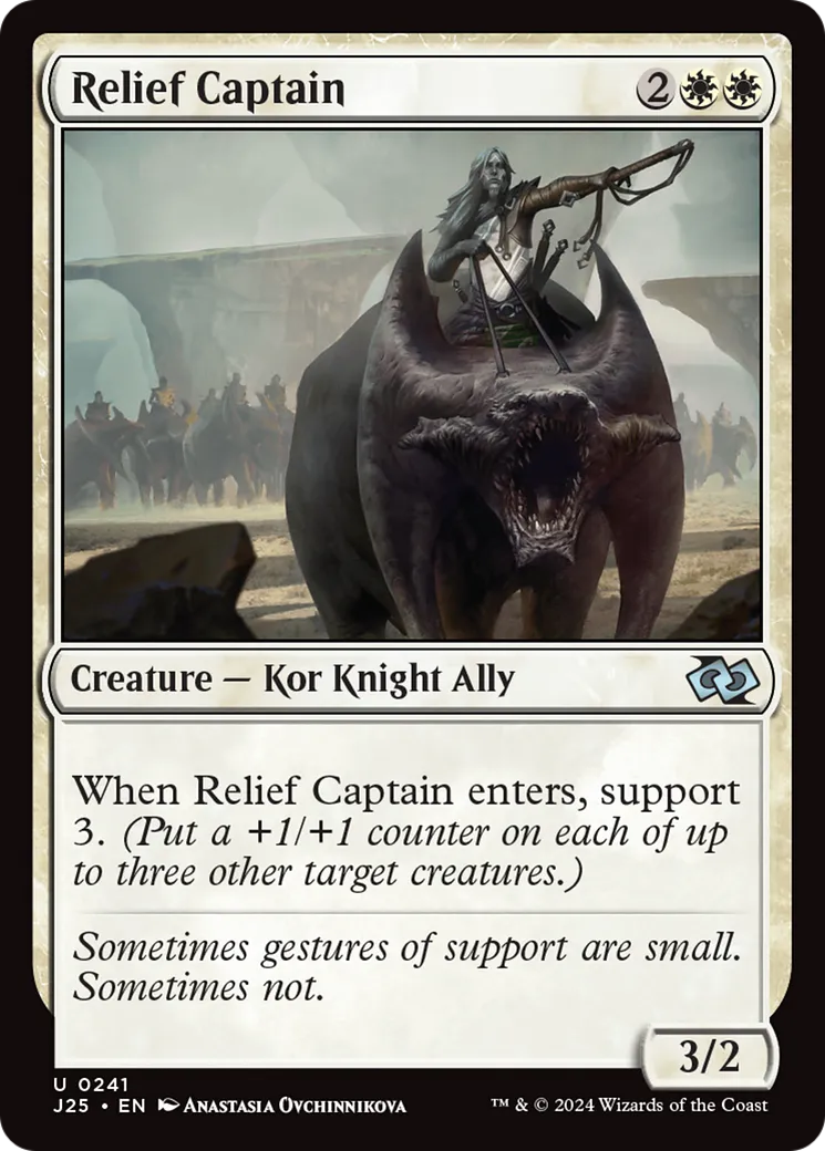 Relief Captain — Foundations Jumpstart — Magic: The Gathering
