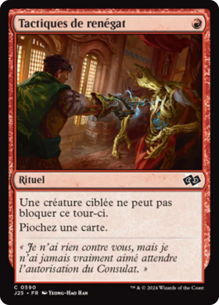Tactiques de renégat — Foundations Jumpstart — Magic: The Gathering