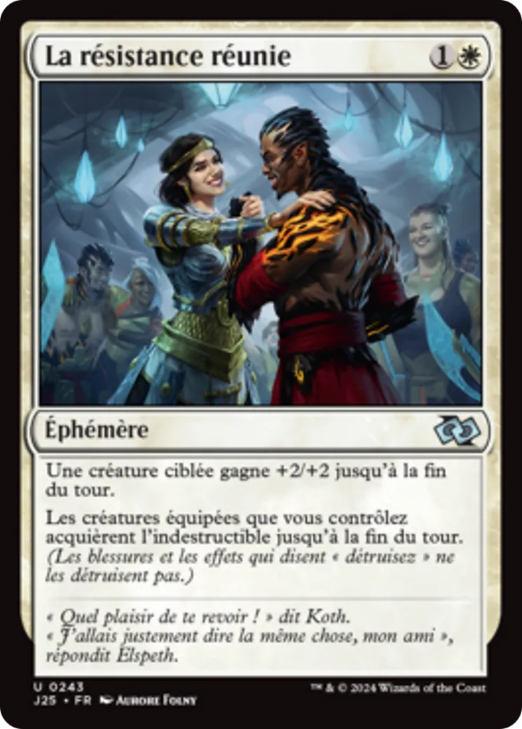 La résistance réunie — Foundations Jumpstart — Magic: The Gathering