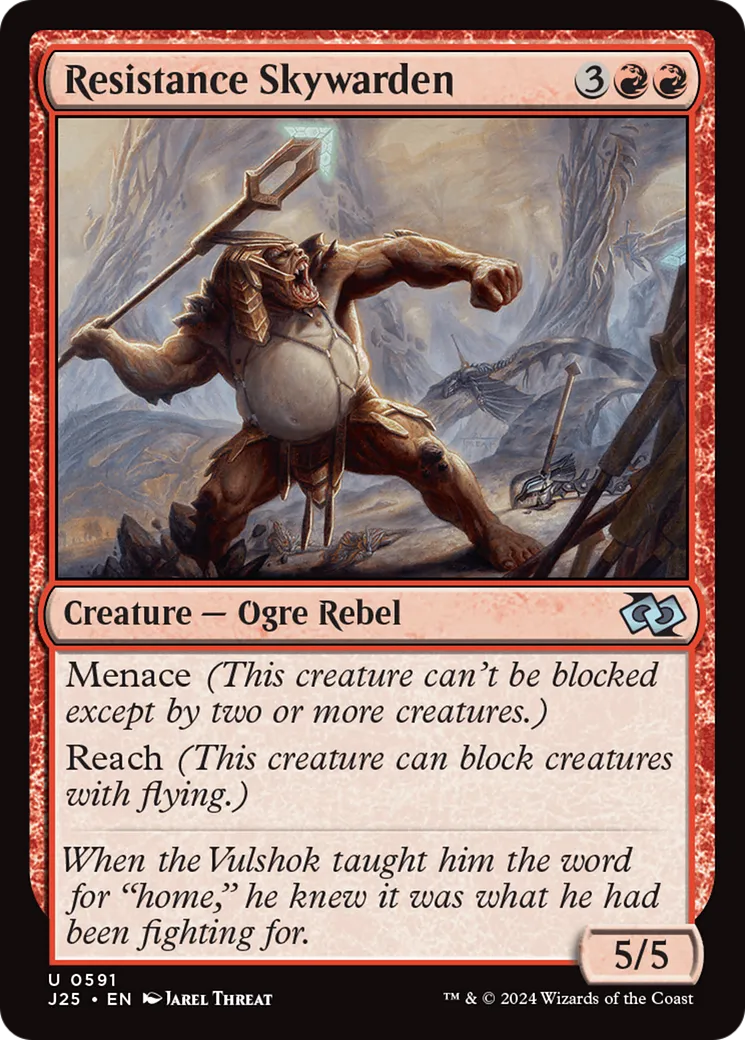 Guetteciel de la résistance — Foundations Jumpstart — Magic: The Gathering