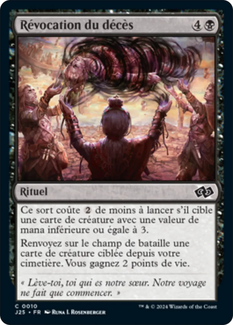 Révocation du décès — Foundations Jumpstart — Magic: The Gathering