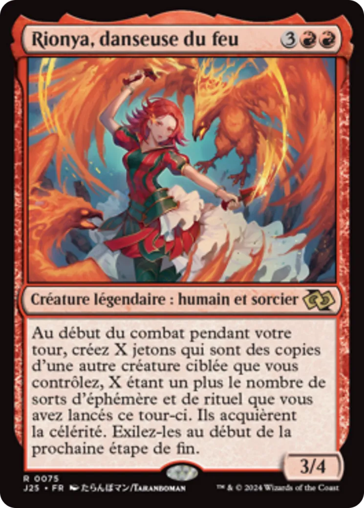 Rionya, danseuse du feu from Foundations Jumpstart - Magic: The Gathering