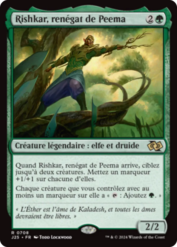 Rishkar, renégat de Peema — Foundations Jumpstart — Magic: The Gathering
