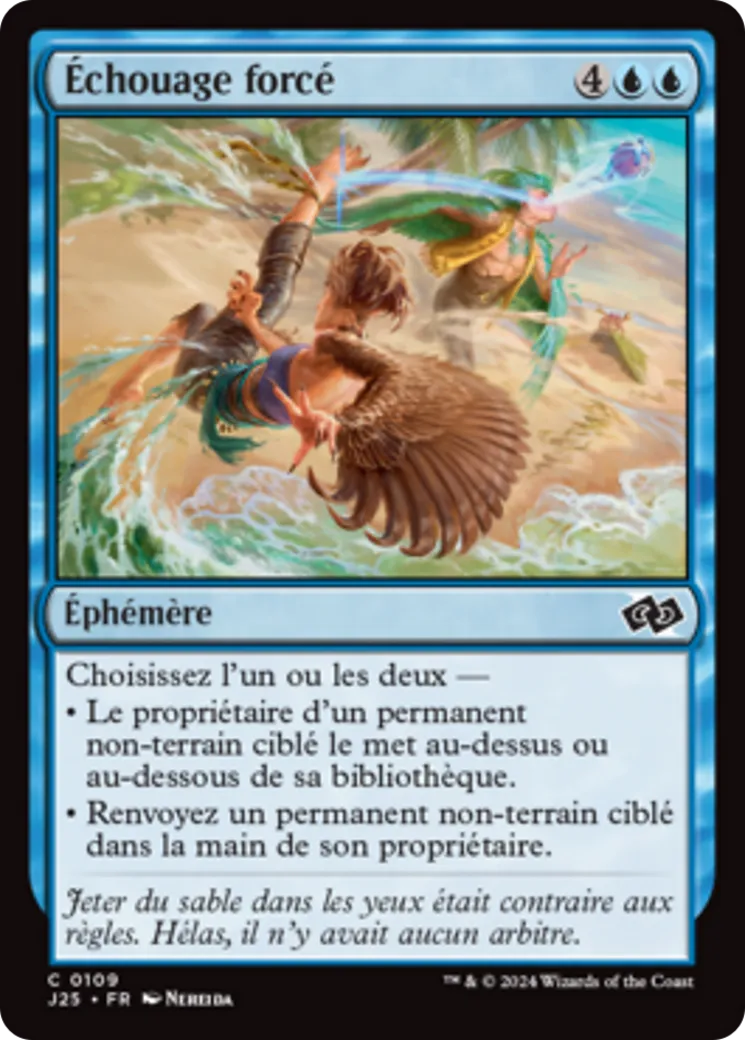 Échouage forcé — Foundations Jumpstart — Magic: The Gathering