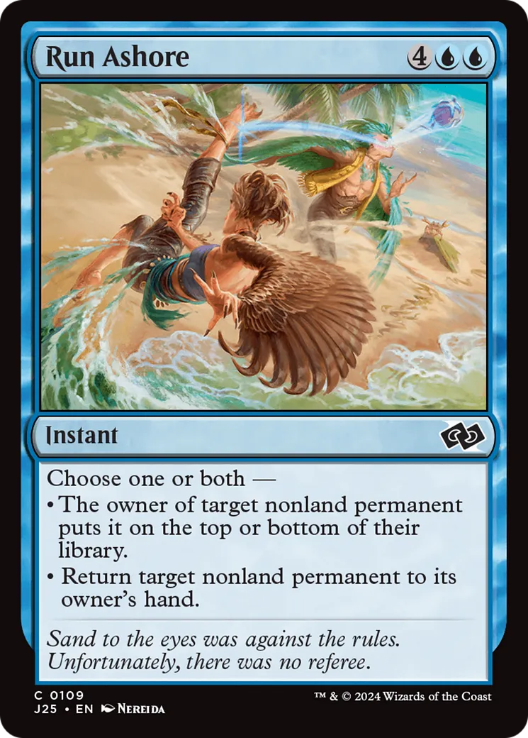 Run Ashore — Foundations Jumpstart — Magic: The Gathering
