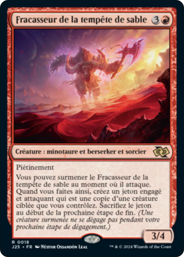 Fracasseur de la tempête de sable — Foundations Jumpstart — Magic: The Gathering