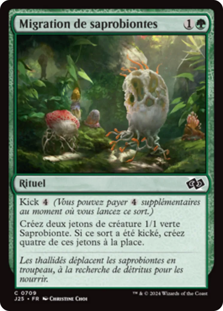 Migration de saprobiontes — Foundations Jumpstart — Magic: The Gathering