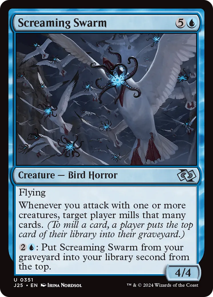 Screaming Swarm — Foundations Jumpstart — Magic: The Gathering