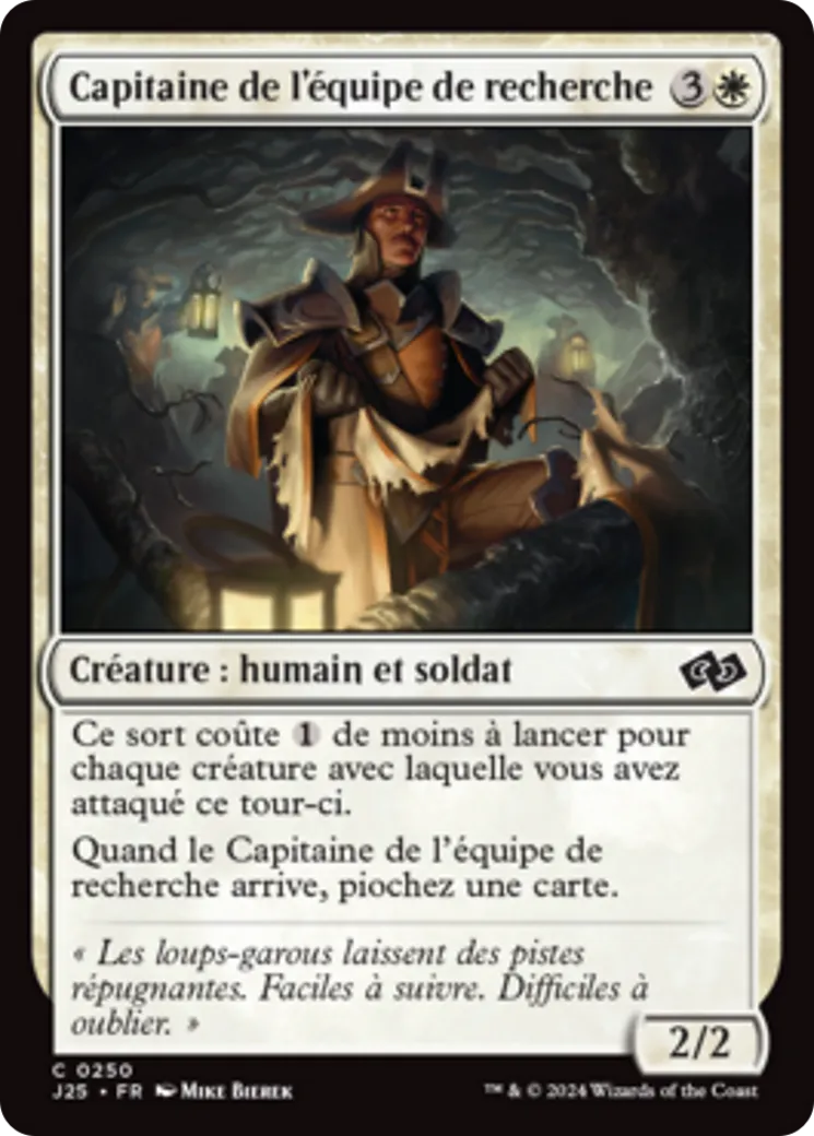 Capitaine de l'équipe de recherche — Foundations Jumpstart — Magic: The Gathering
