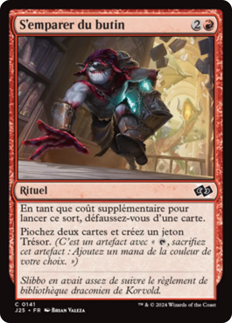S'emparer du butin — Foundations Jumpstart — Magic: The Gathering