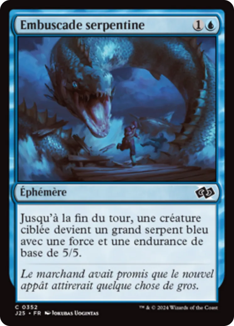 Embuscade serpentine — Foundations Jumpstart — Magic: The Gathering