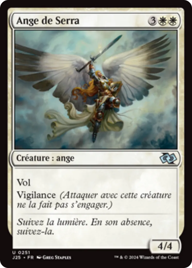 Ange de Serra — Foundations Jumpstart — Magic: The Gathering