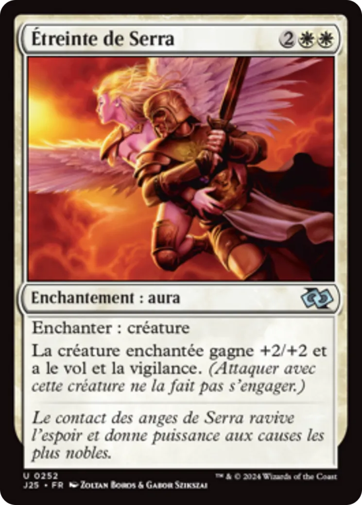 Étreinte de Serra — Foundations Jumpstart — Magic: The Gathering