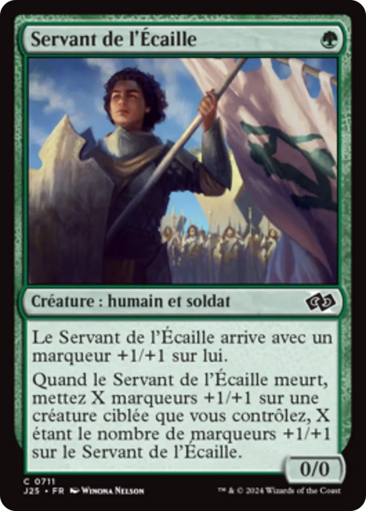 Servant de l'Écaille — Foundations Jumpstart — Magic: The Gathering