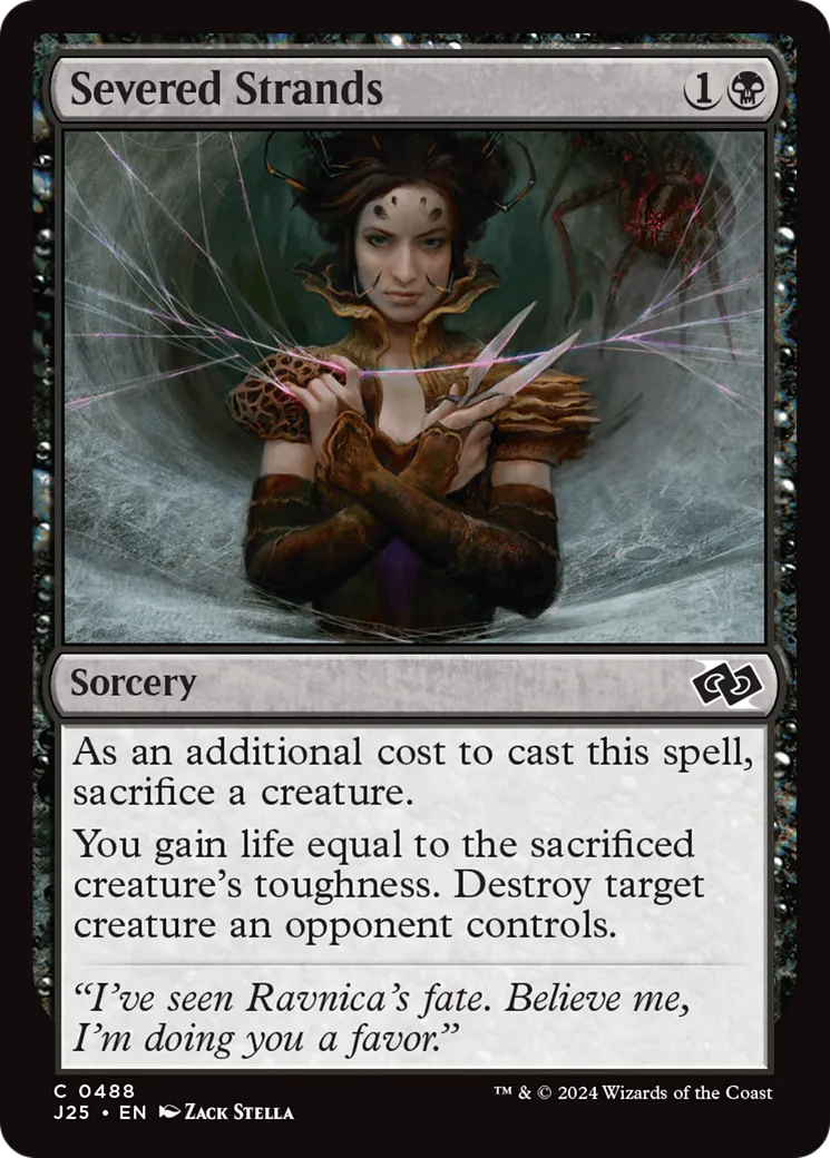 Severed Strands — Foundations Jumpstart — Magic: The Gathering