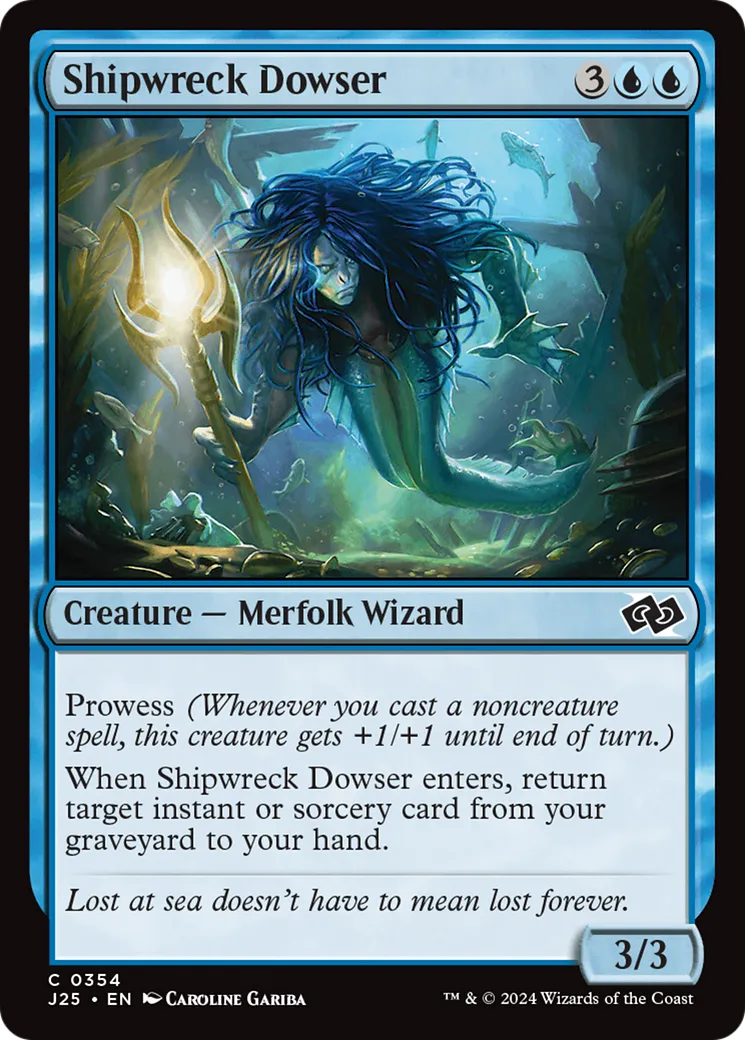 Shipwreck Dowser — Foundations Jumpstart — Magic: The Gathering
