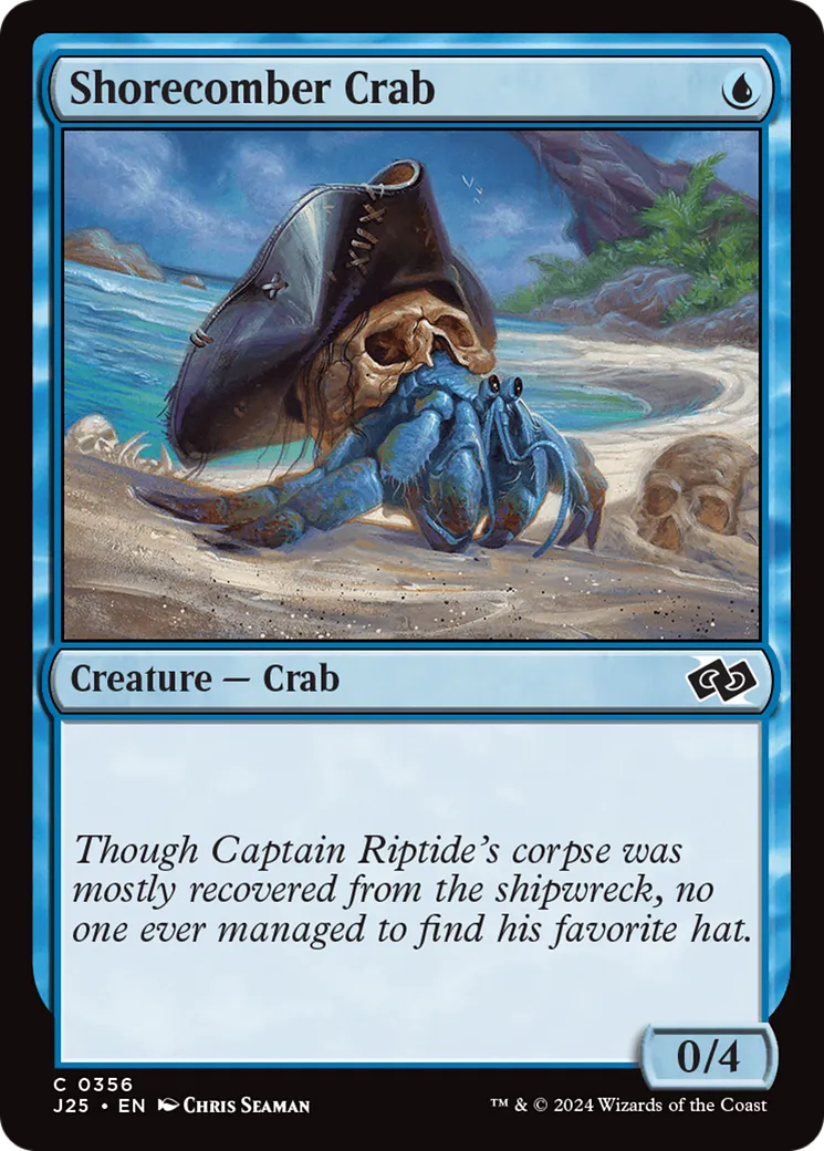 Shorecomber Crab — Foundations Jumpstart — Magic: The Gathering