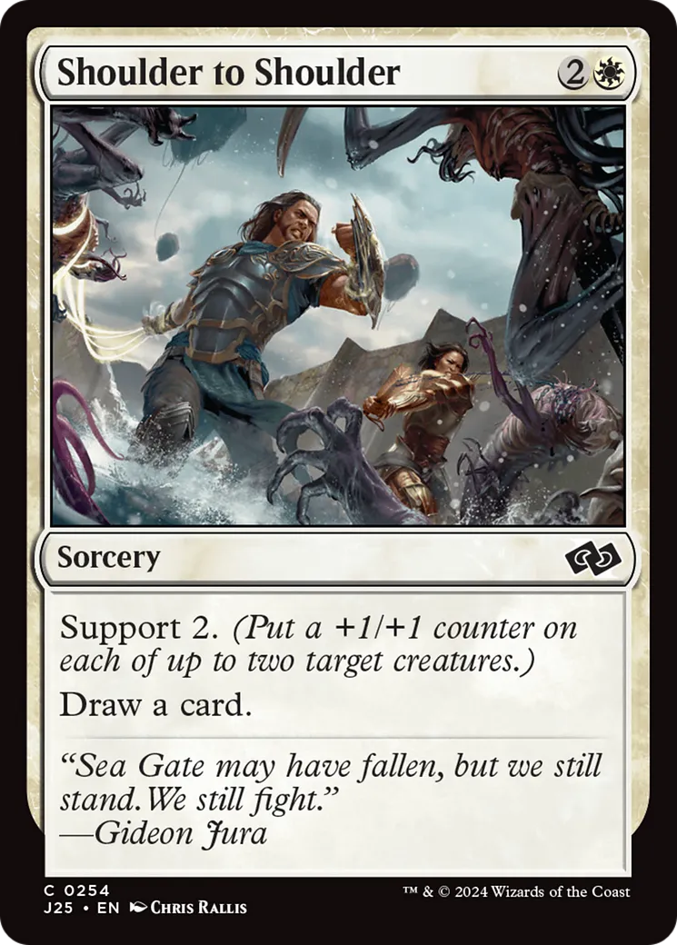 Shoulder to Shoulder — Foundations Jumpstart — Magic: The Gathering