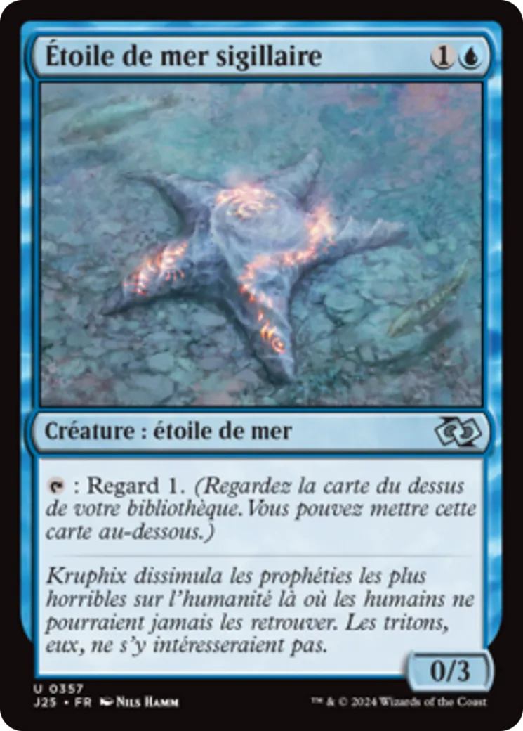 Étoile de mer sigillaire — Foundations Jumpstart — Magic: The Gathering