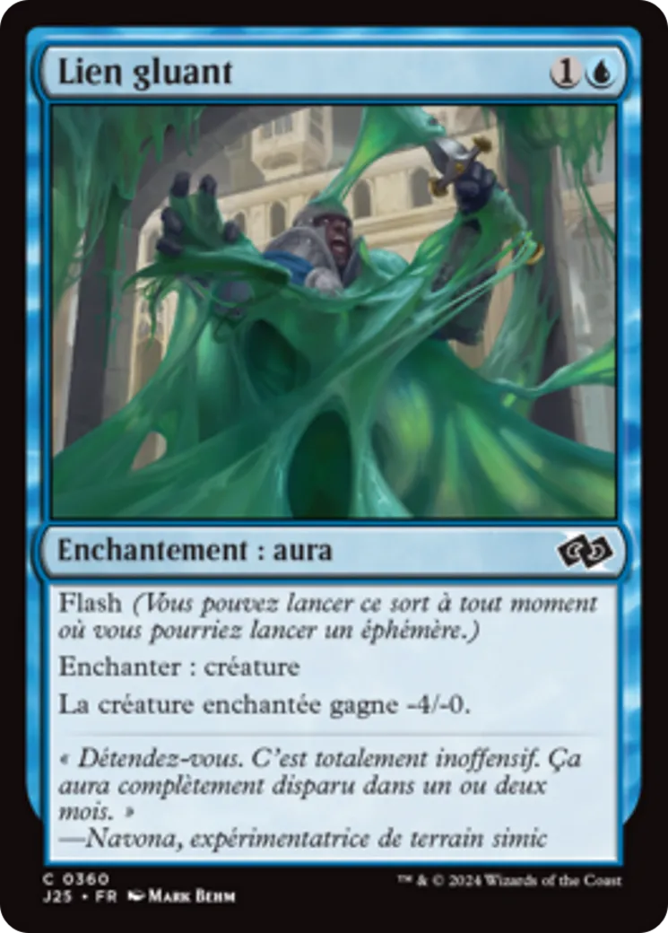 Lien gluant — Foundations Jumpstart — Magic: The Gathering