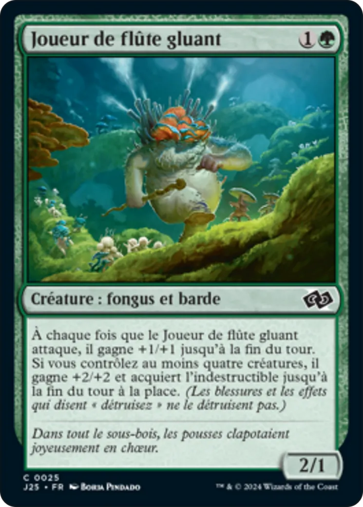 Joueur de flûte gluant — Foundations Jumpstart — Magic: The Gathering