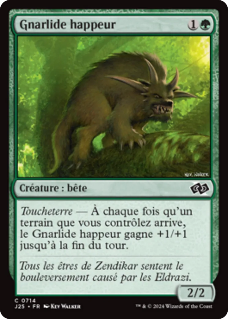 Gnarlide happeur — Foundations Jumpstart — Magic: The Gathering