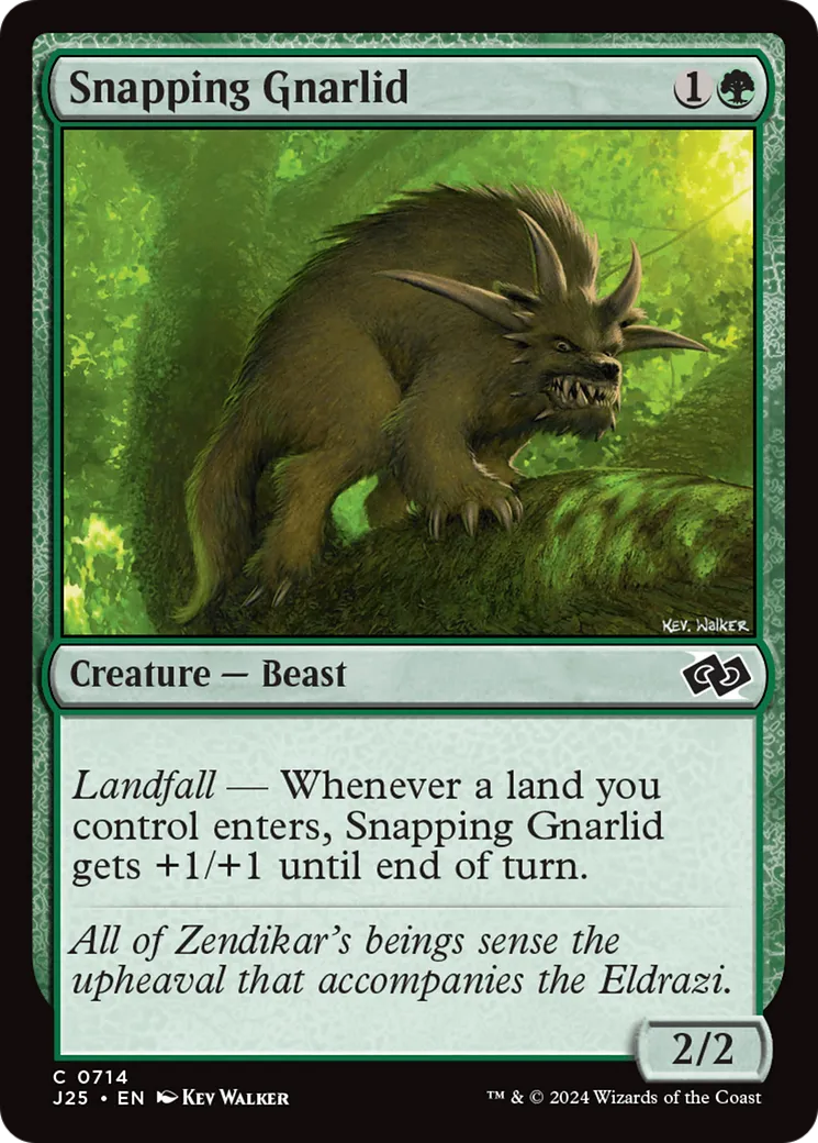 Gnarlide happeur — Foundations Jumpstart — Magic: The Gathering