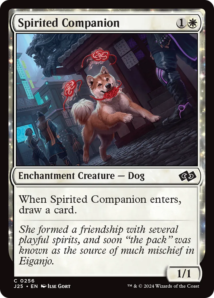 Spirited Companion — Foundations Jumpstart — Magic: The Gathering