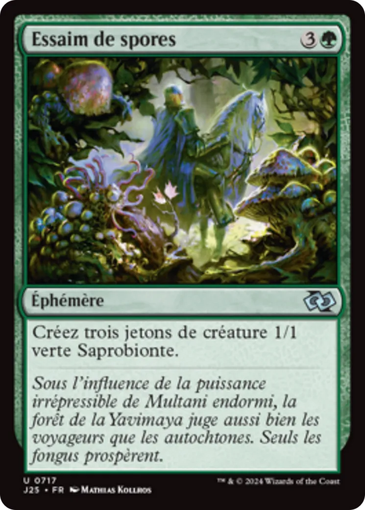 Essaim de spores — Foundations Jumpstart — Magic: The Gathering