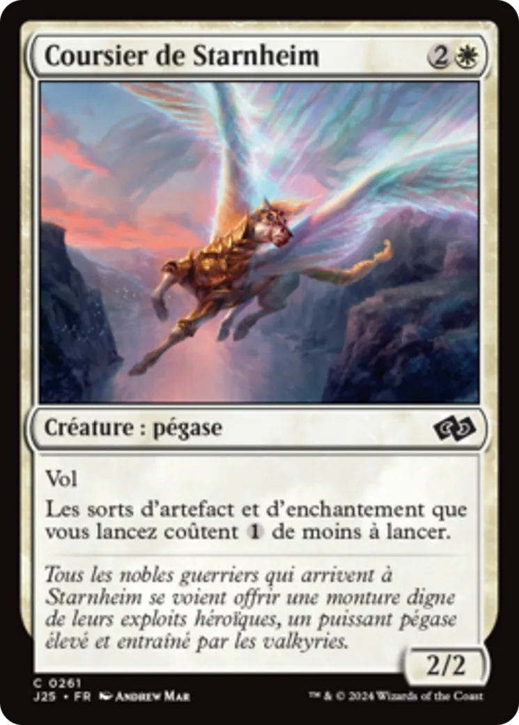 Coursier de Starnheim — Foundations Jumpstart — Magic: The Gathering