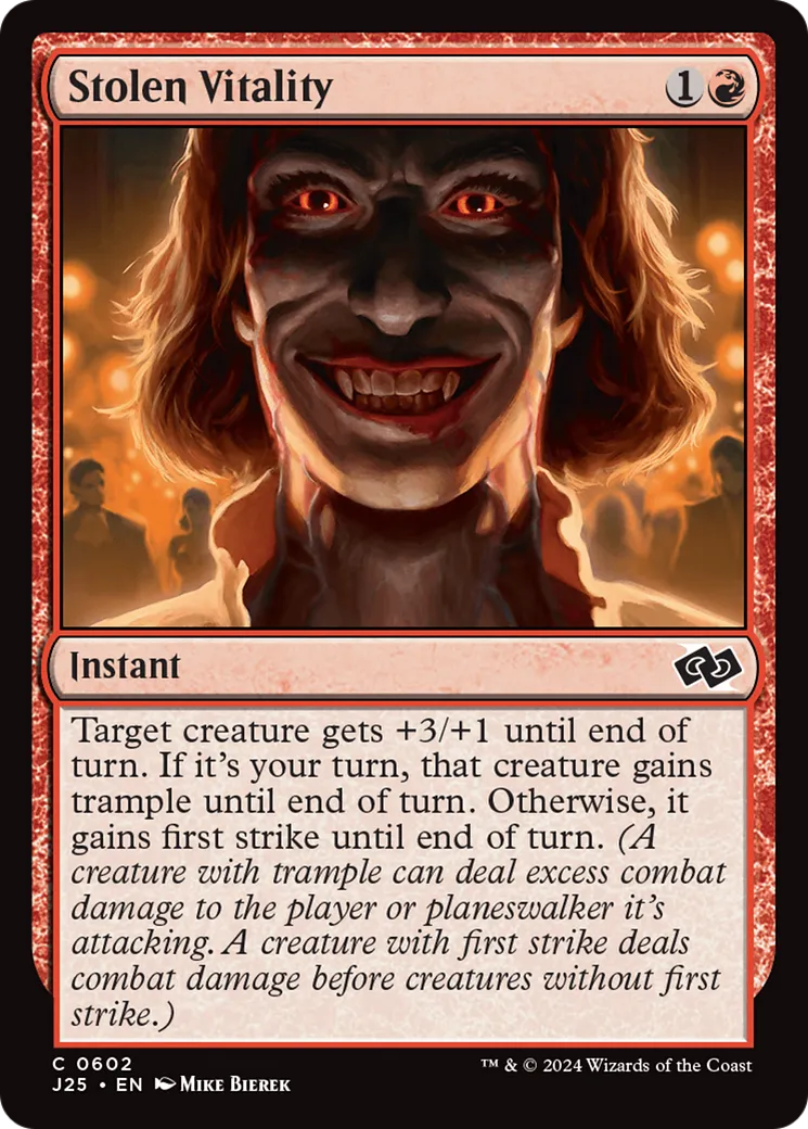 Stolen Vitality — Foundations Jumpstart — Magic: The Gathering