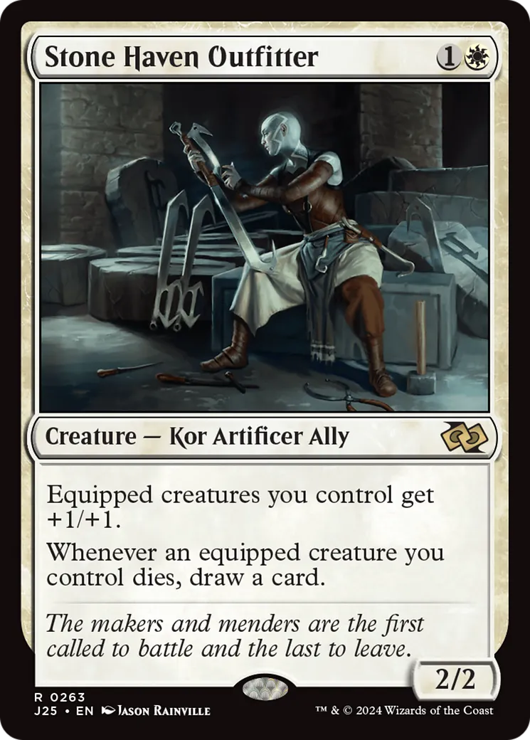 Stone Haven Outfitter — Foundations Jumpstart — Magic: The Gathering