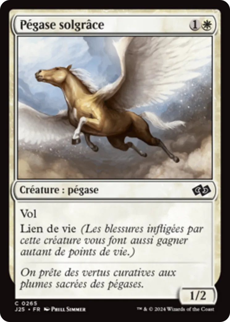 Pégase solgrâce — Foundations Jumpstart — Magic: The Gathering