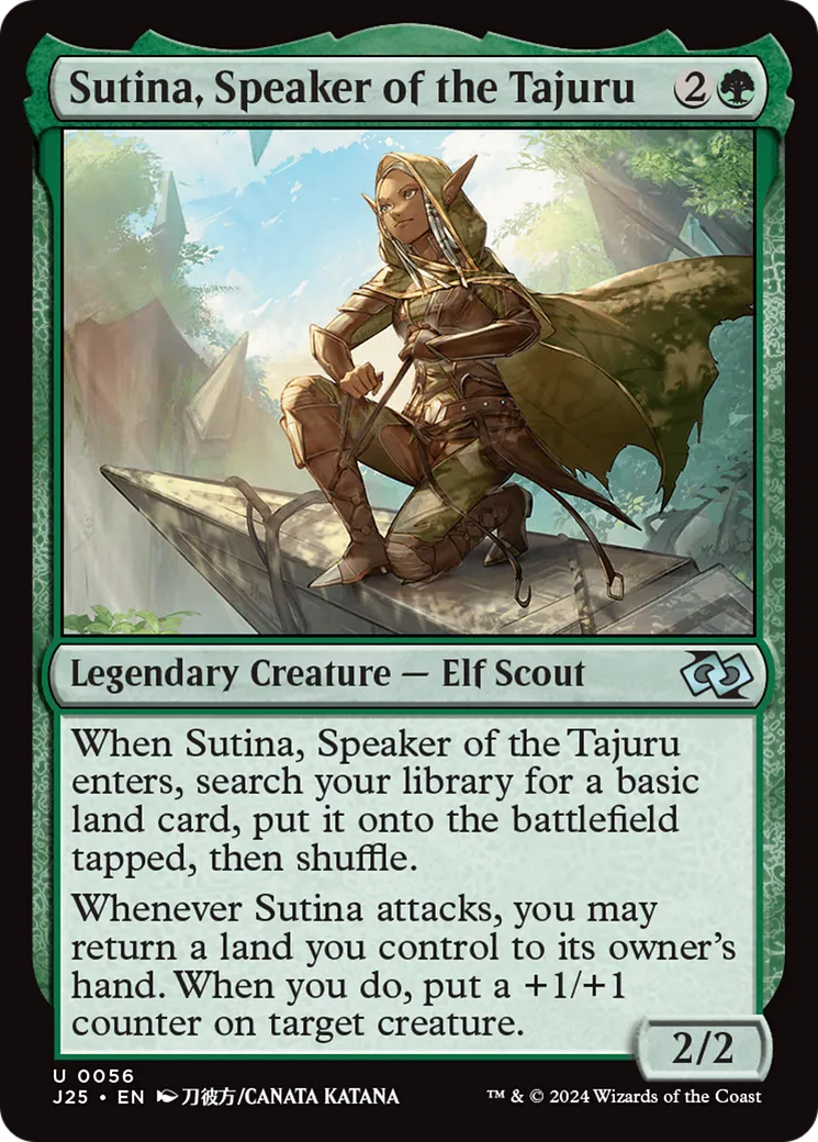 Sutina, Speaker of the Tajuru — Foundations Jumpstart — Magic: The Gathering