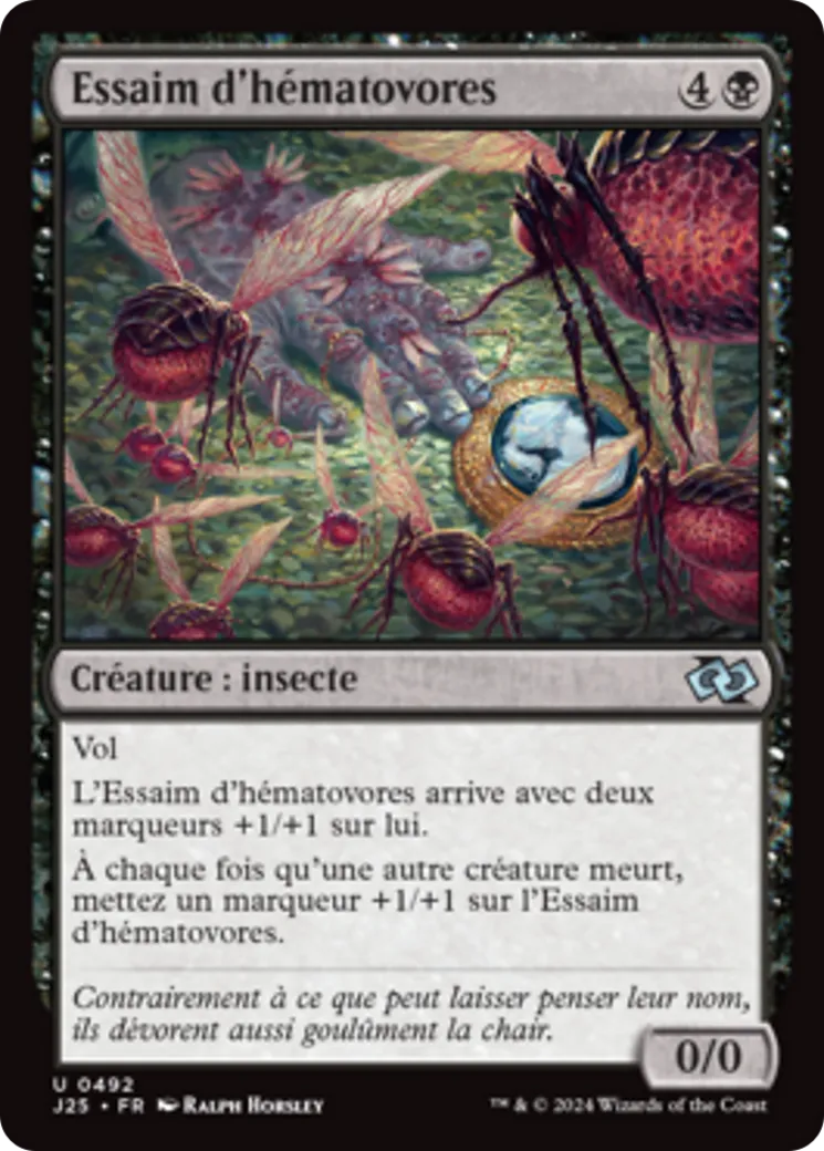 Essaim d'hématovores — Foundations Jumpstart — Magic: The Gathering