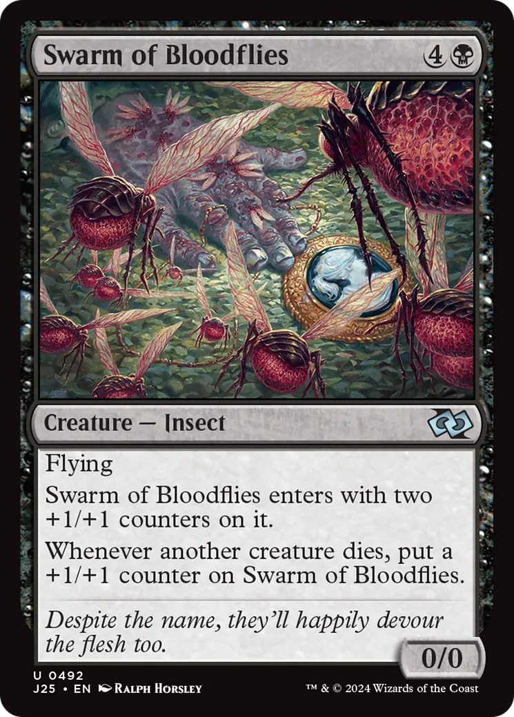 Swarm of Bloodflies — Foundations Jumpstart — Magic: The Gathering