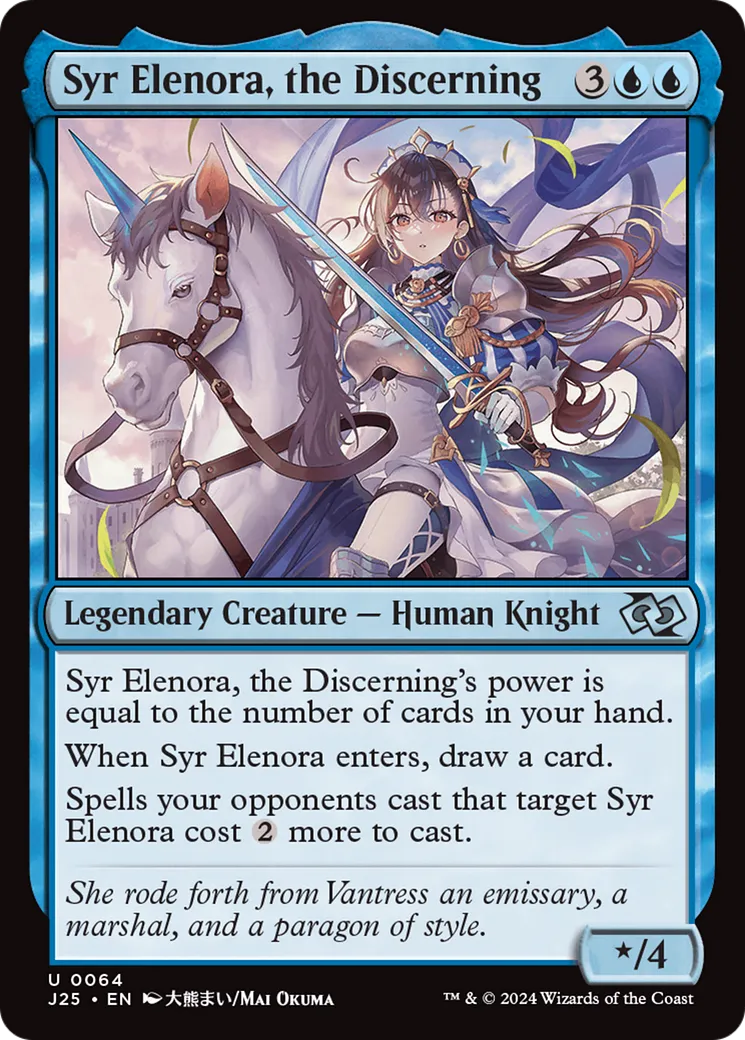 Syr Elenora, la Perspicace — Foundations Jumpstart — Magic: The Gathering
