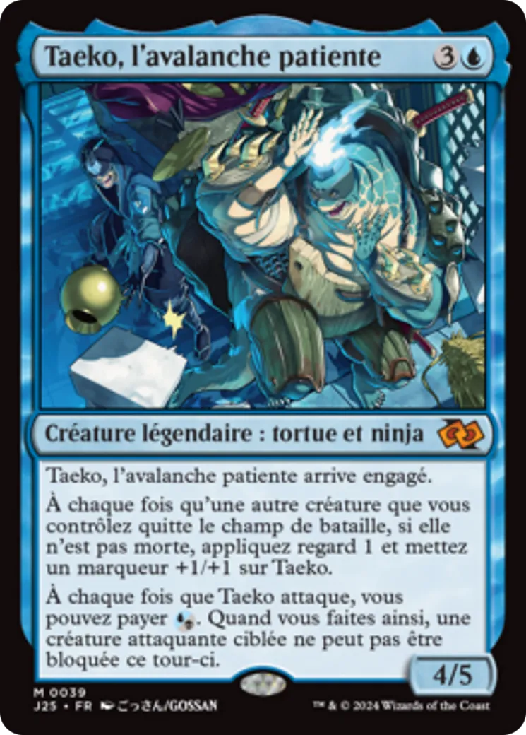Taeko, l'avalanche patiente — Foundations Jumpstart — Magic: The Gathering