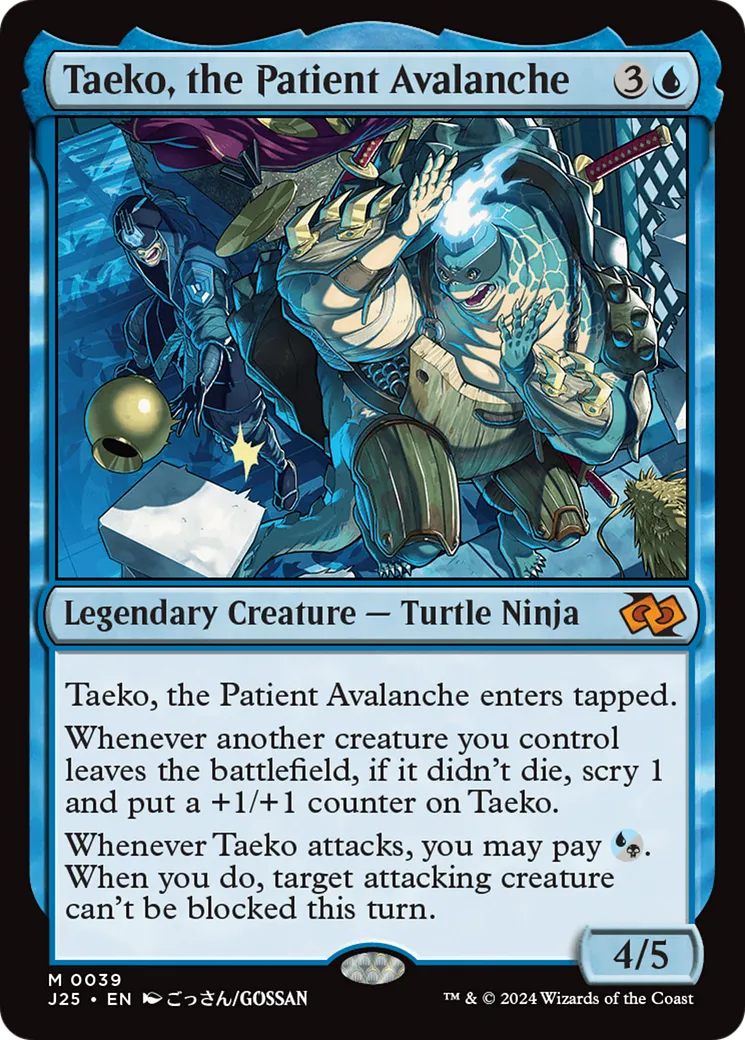 Taeko, the Patient Avalanche — Foundations Jumpstart — Magic: The Gathering
