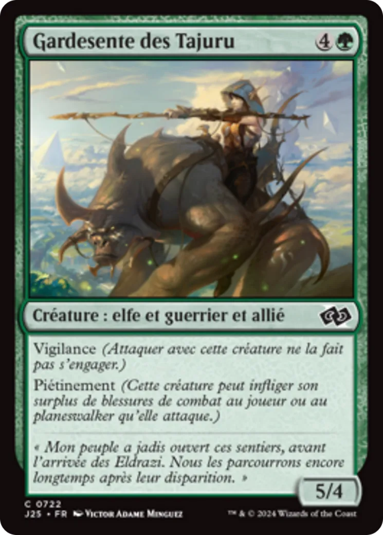 Gardesente des Tajuru — Foundations Jumpstart — Magic: The Gathering