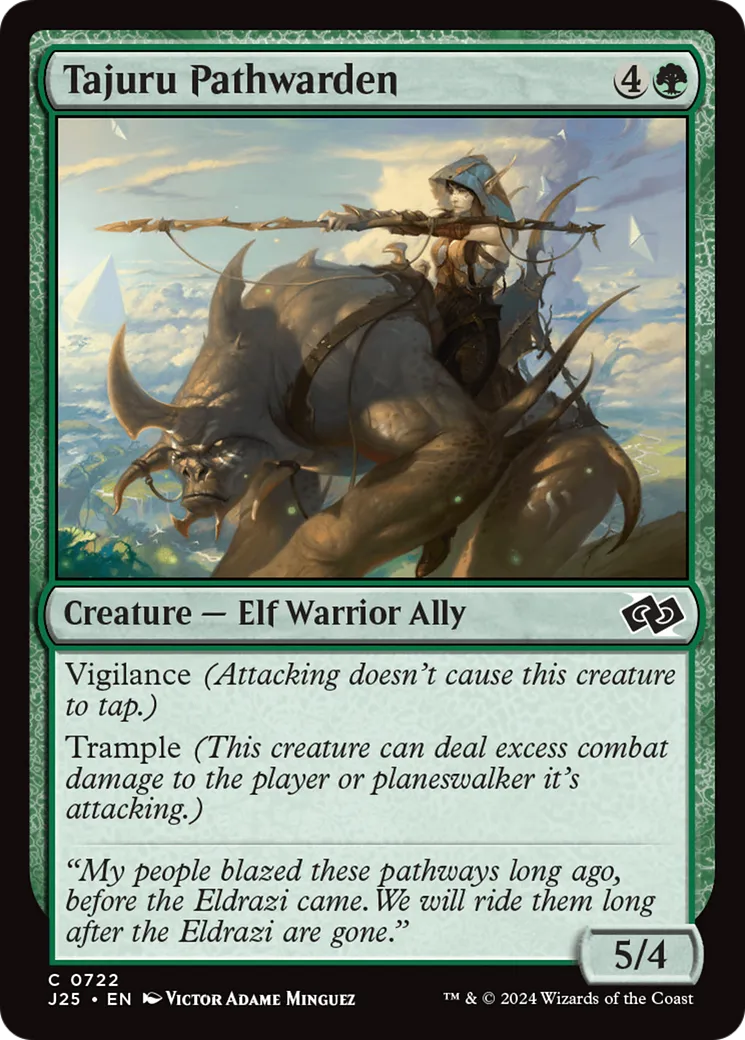 Tajuru Pathwarden — Foundations Jumpstart — Magic: The Gathering