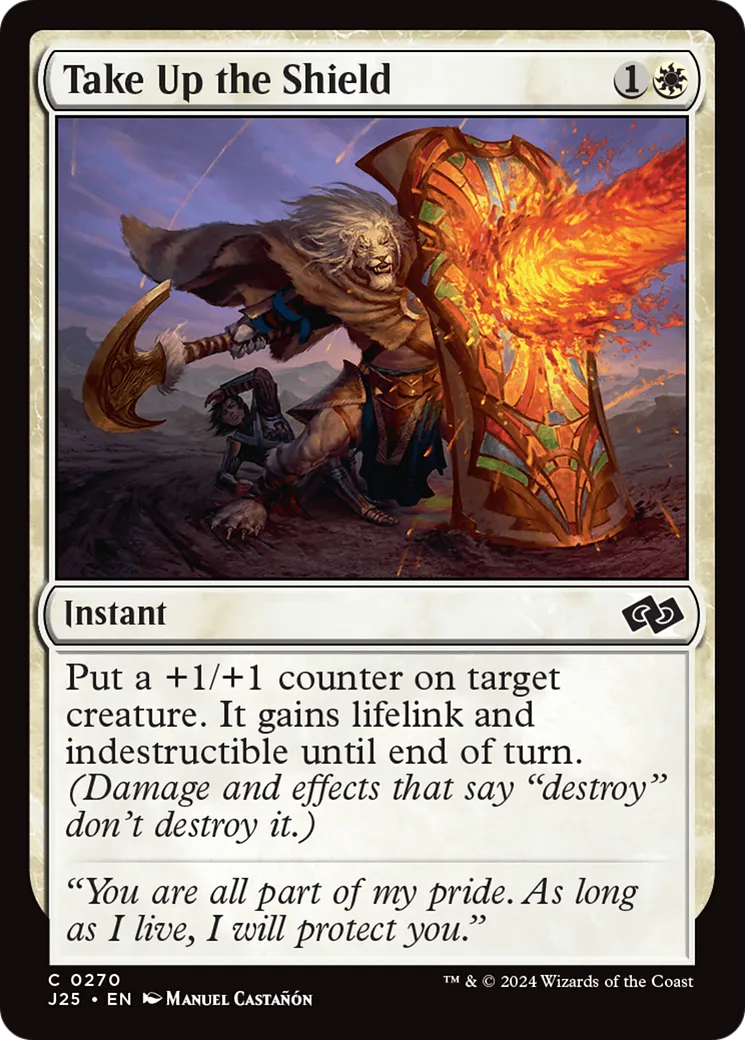Levée de bouclier — Foundations Jumpstart — Magic: The Gathering