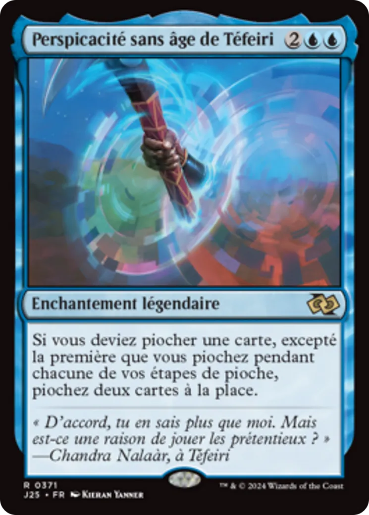 Perspicacité sans âge de Téfeiri — Foundations Jumpstart — Magic: The Gathering