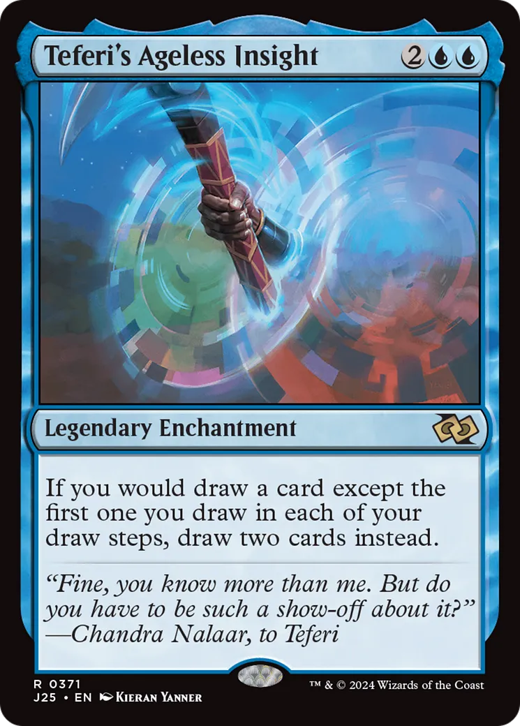 Teferi's Ageless Insight — Foundations Jumpstart — Magic: The Gathering