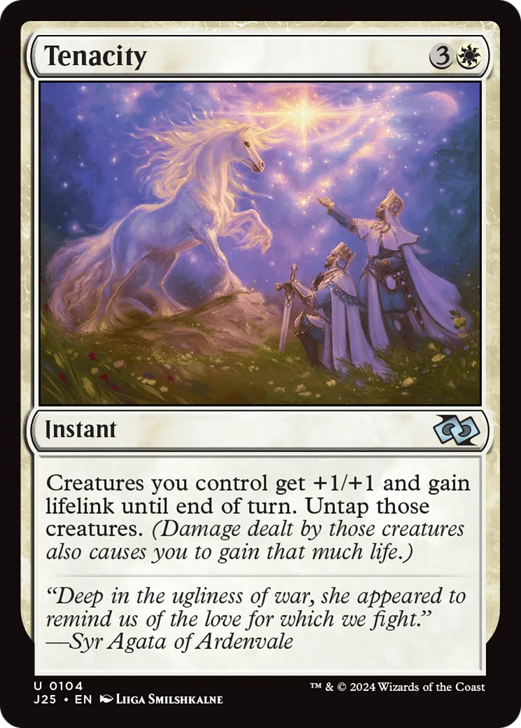Tenacity — Foundations Jumpstart — Magic: The Gathering