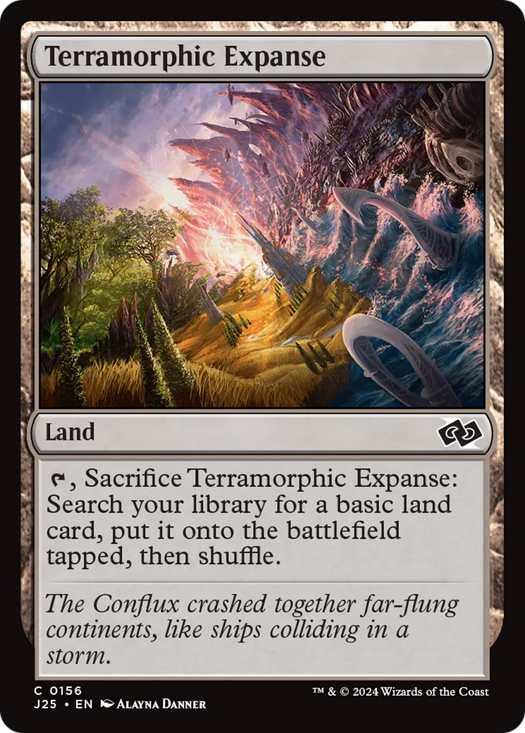 Terramorphic Expanse — Foundations Jumpstart — Magic: The Gathering