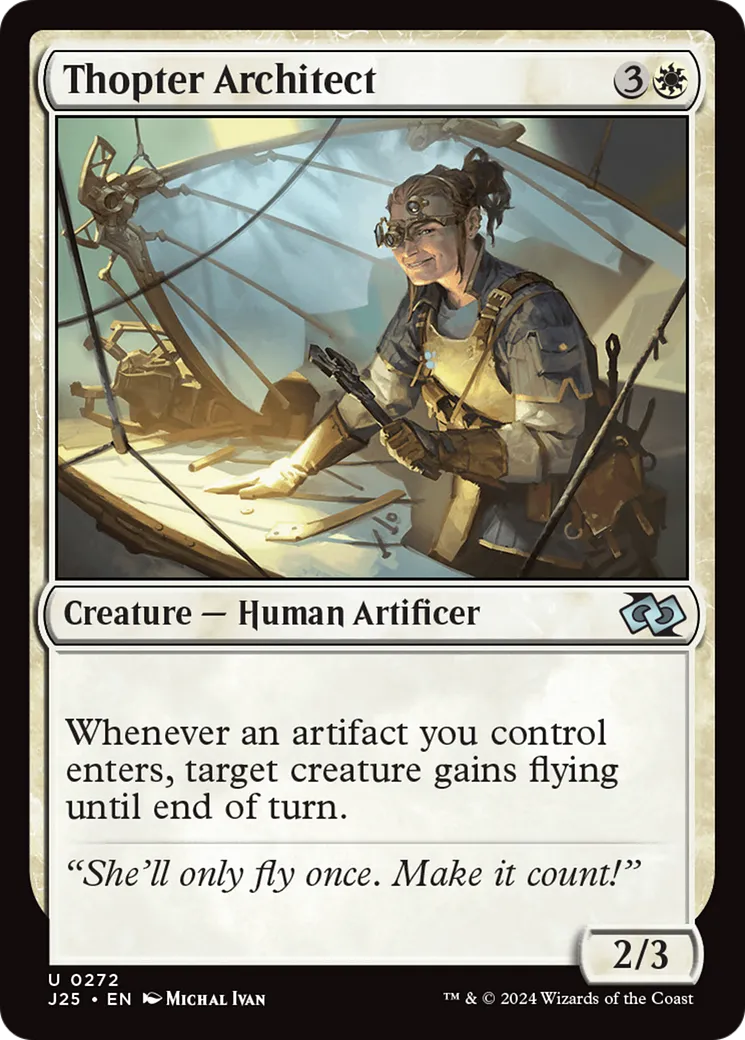 Thopter Architect — Foundations Jumpstart — Magic: The Gathering