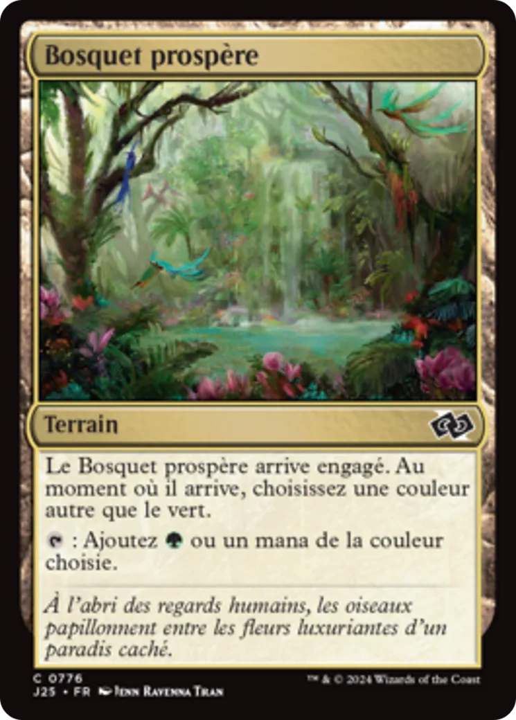 Bosquet prospère — Foundations Jumpstart — Magic: The Gathering