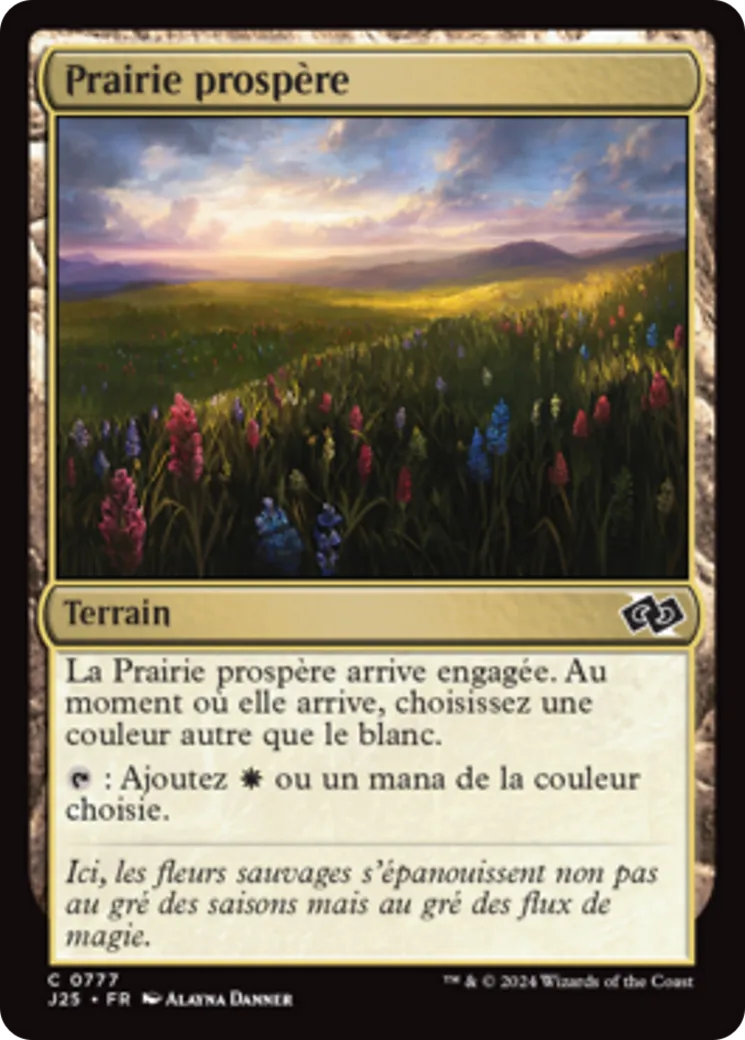 Prairie prospère — Foundations Jumpstart — Magic: The Gathering