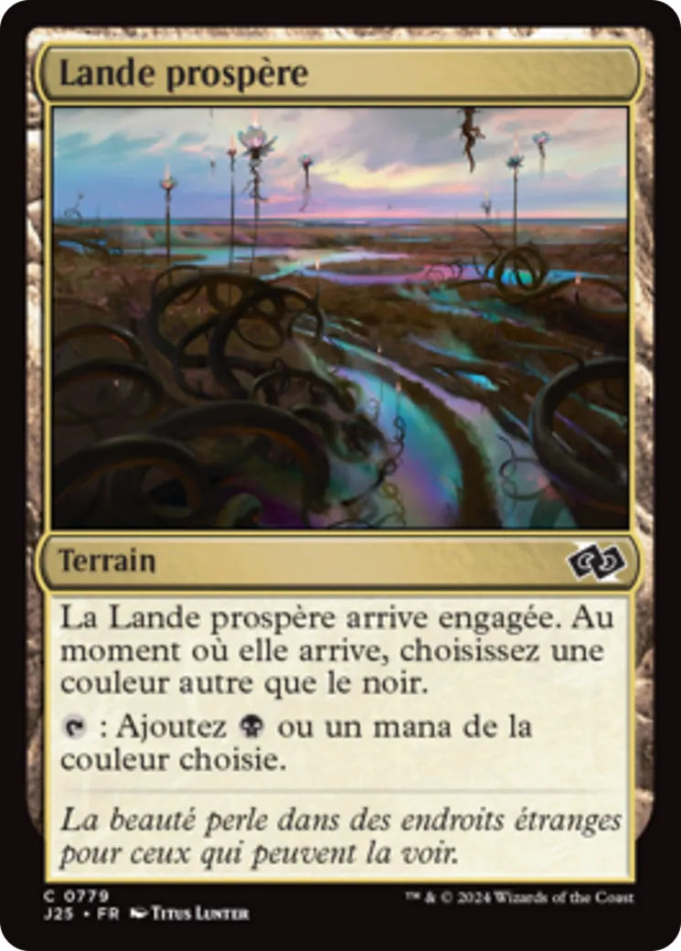 Lande prospère — Foundations Jumpstart — Magic: The Gathering